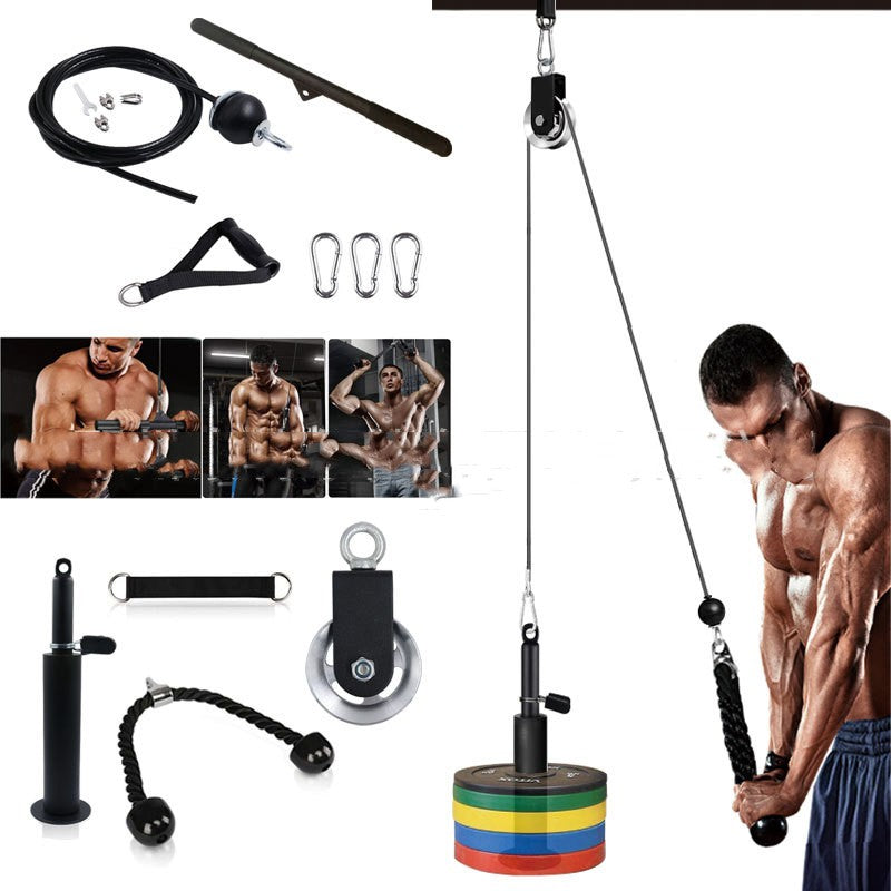 Fitness Equipment Pulley Suit Household 