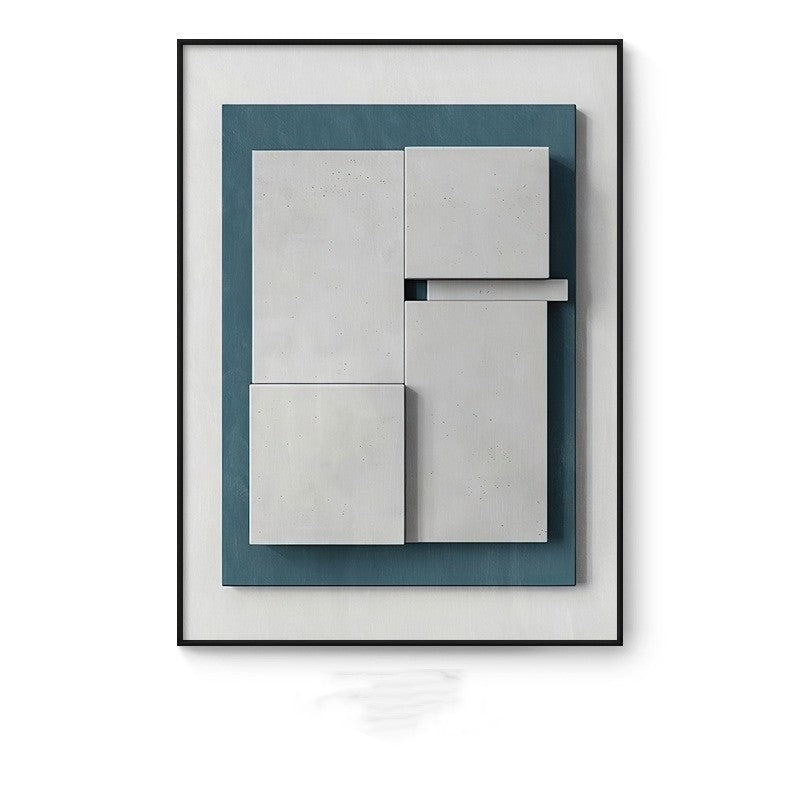 Wabi-sabi Abstract Art Geometric Modern Decorative Paintings