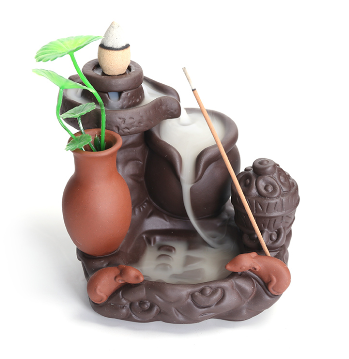 Reverse Flow Incense Burner