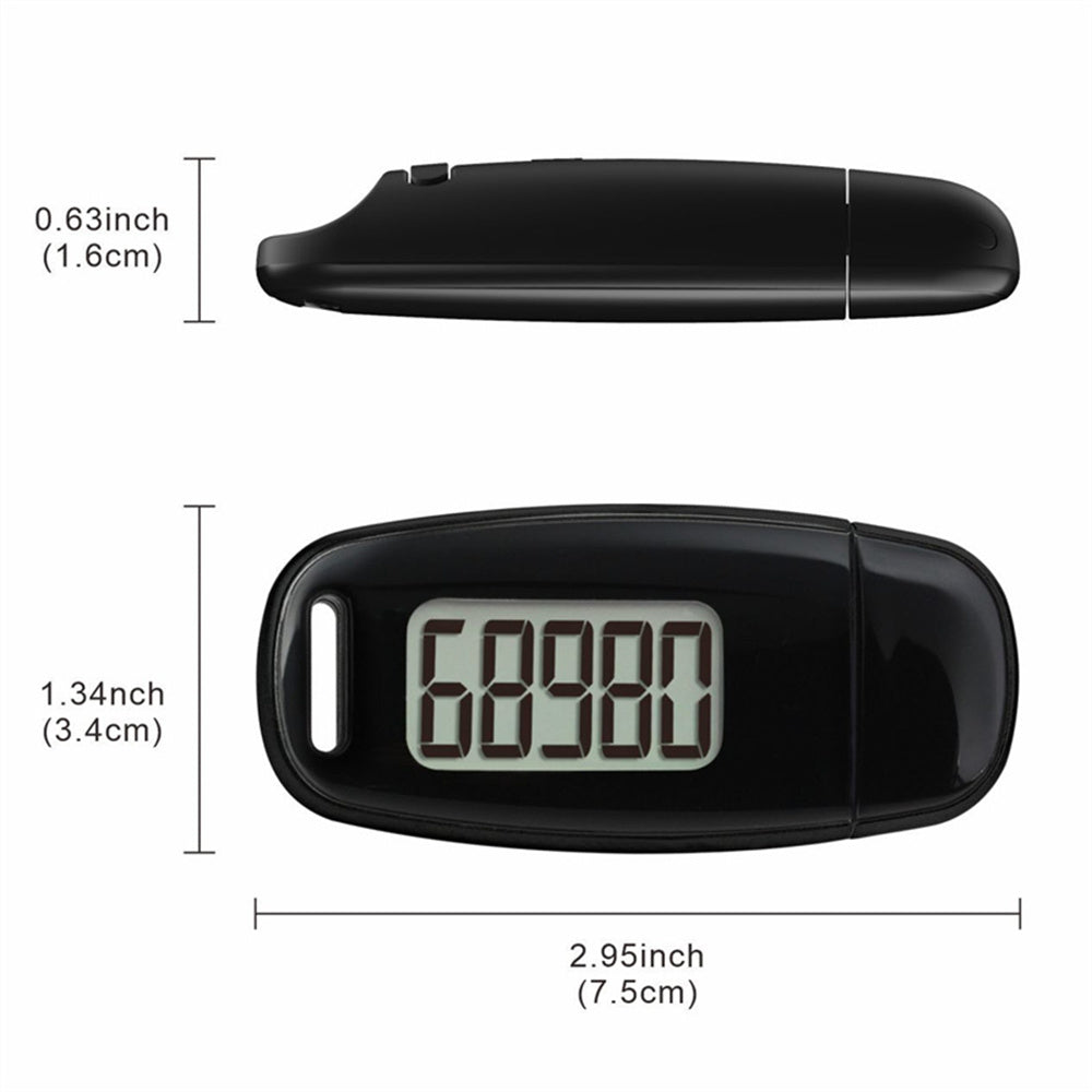 USB Charging 360 Degree Sensor Pedometer 