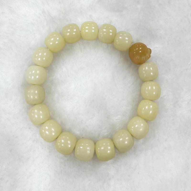 Gradient Bodhi Root Manju Buddha Beads Bracelet