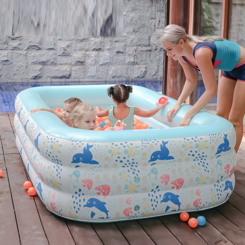 Children's Inflatable Pool Baby Swimming Paddling Pool