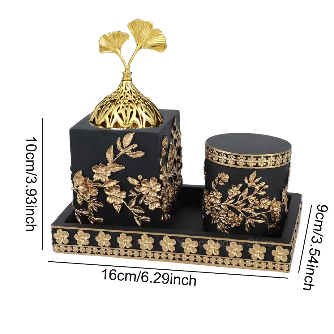 Arabian Middle East Incense Burner Set