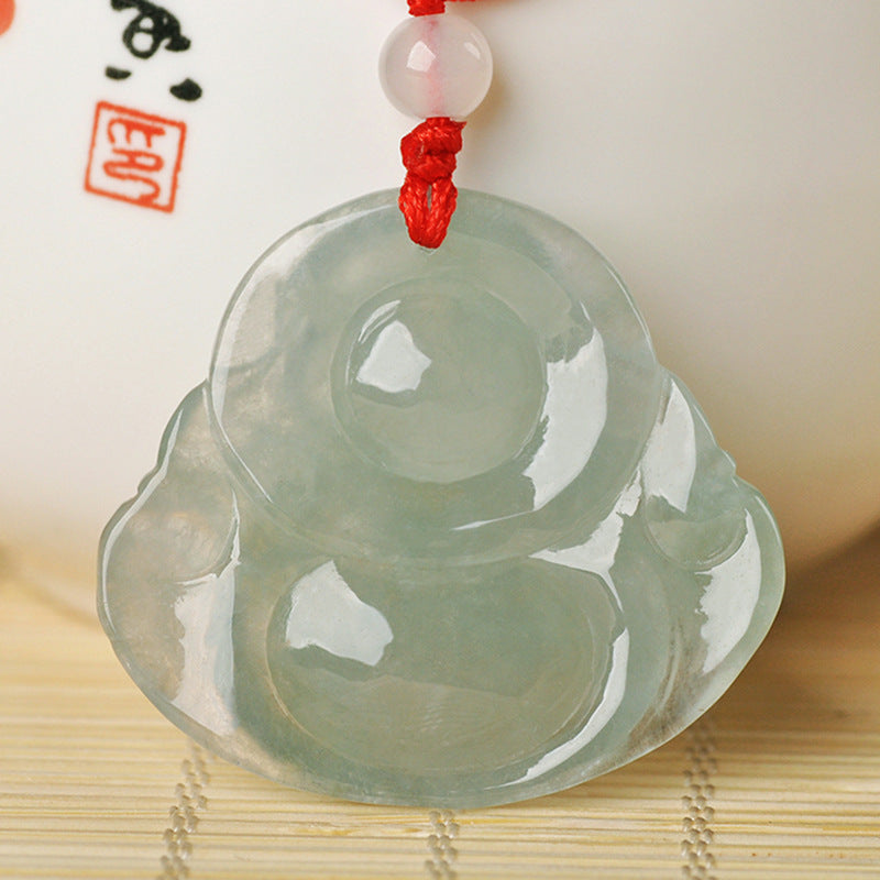 Jade Buddha Maitreya Buddha Pendant