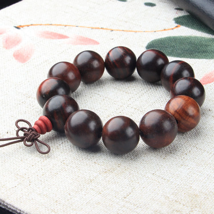 Buddha Beads Rosewood Bracelet