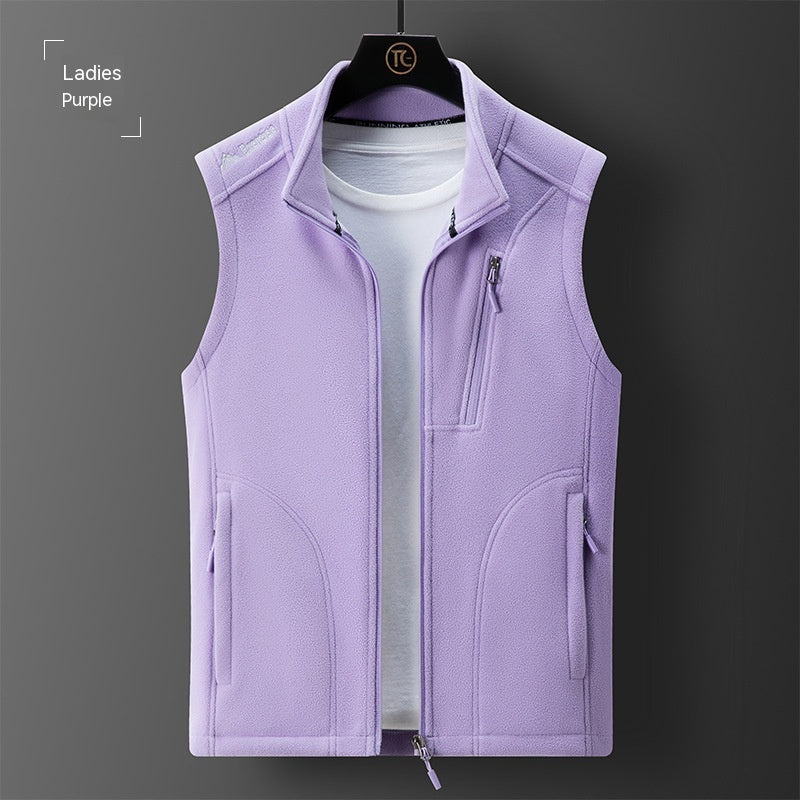 Fleece Loose Polar Fleece Vest 