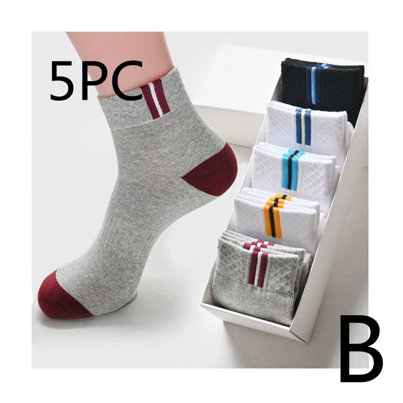 Men's In-tube Socks Trendy In-tube Socks Fashion Polyester Socks 