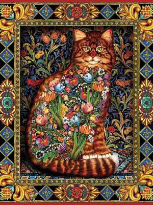 Cartoon Diamond Painting, Cat Diamond Embroidery, Cross Stitch