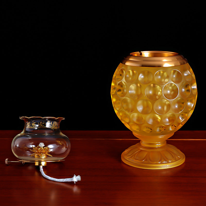 Liquid Butter Lamp For The Buddha Hall