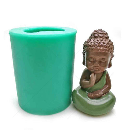 3D Three-dimensional Buddha Statue Silicone Mold