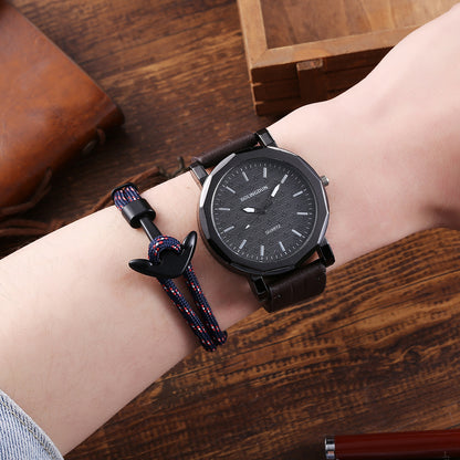 Bracelet Set Fashion Simple Belt Quartz Watch