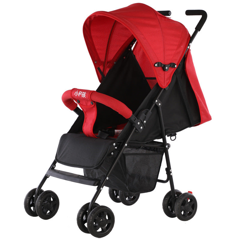 Lightweight Wide And Long Baby Stroller 