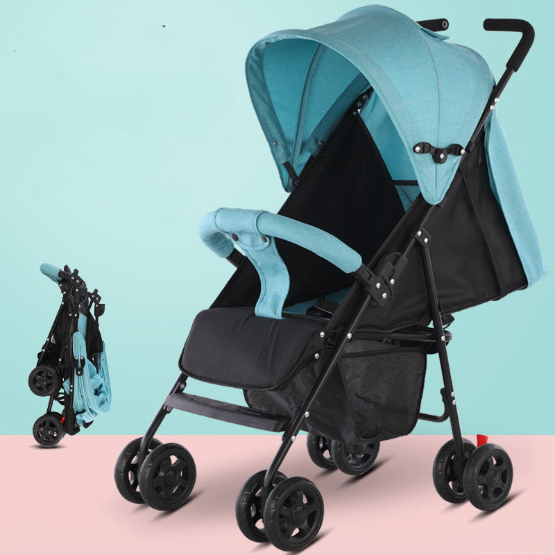 Lightweight Wide And Long Baby Stroller 