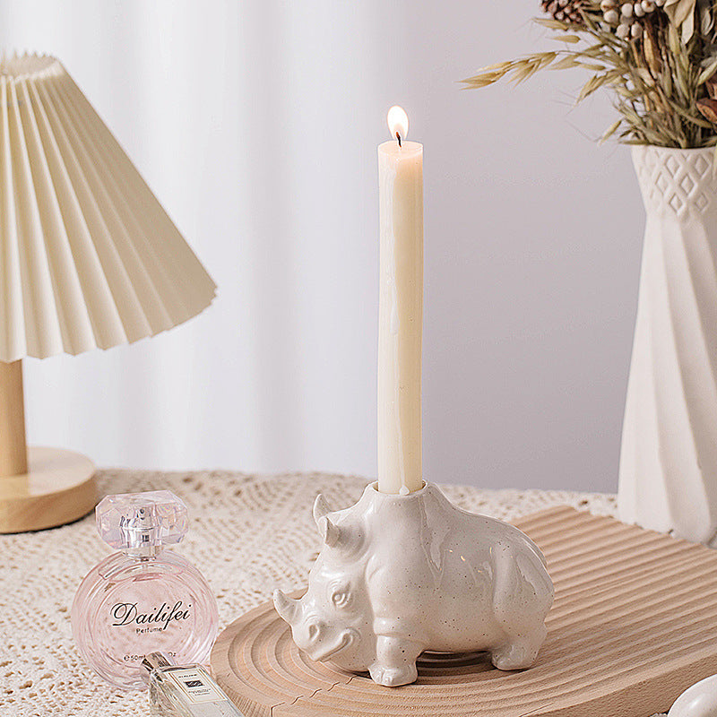 Creative Home Decoration Decoration Ceramic Incense Candle Table