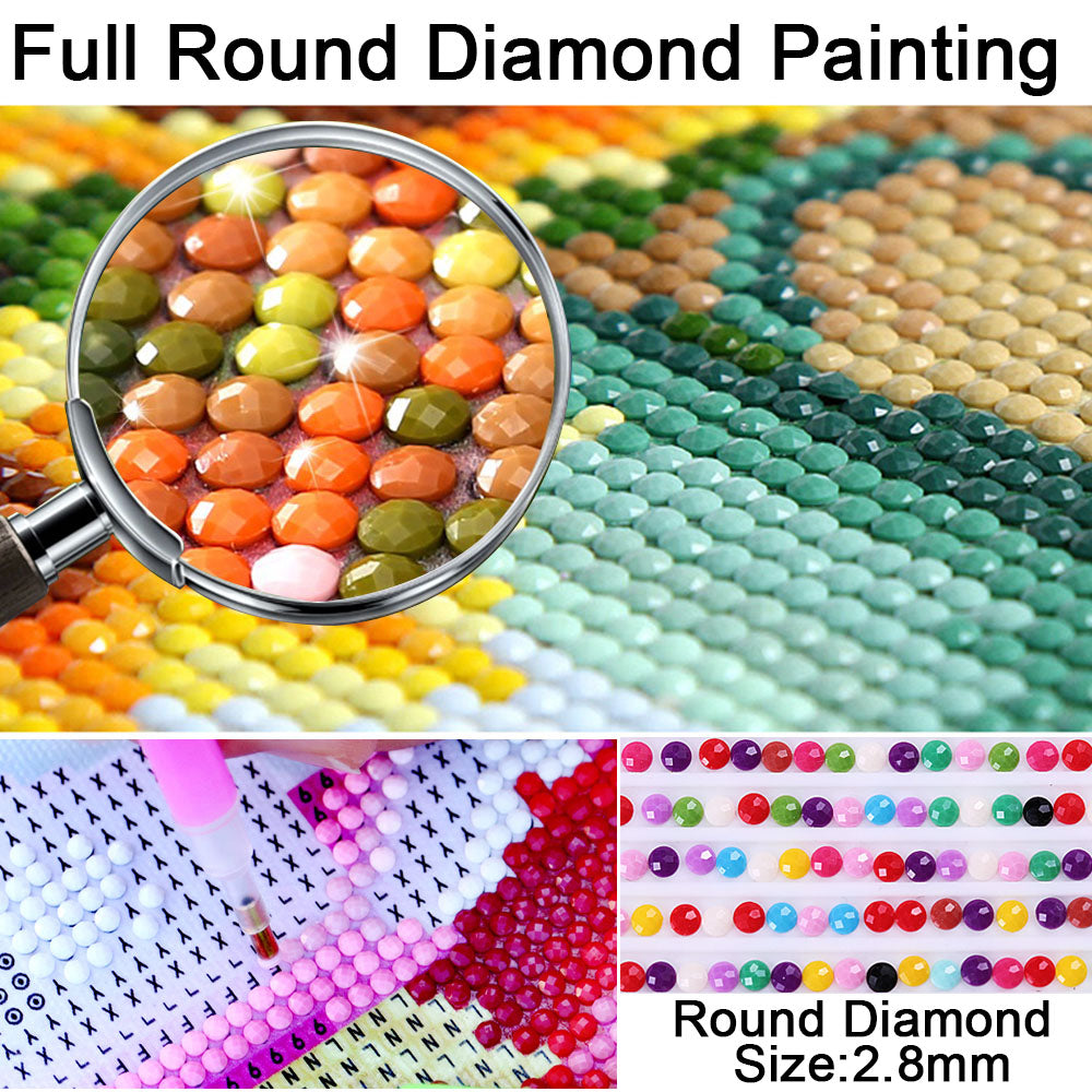 Full Square Round Diamond Embroidery Rhinestone Sewing Decoration