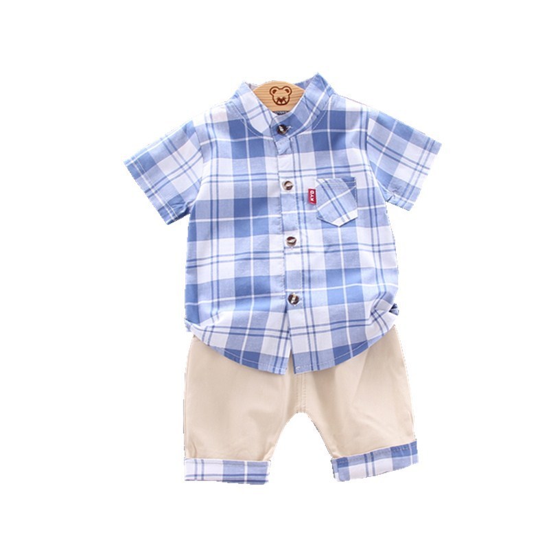 Children's Shirt Short-sleeved Suit