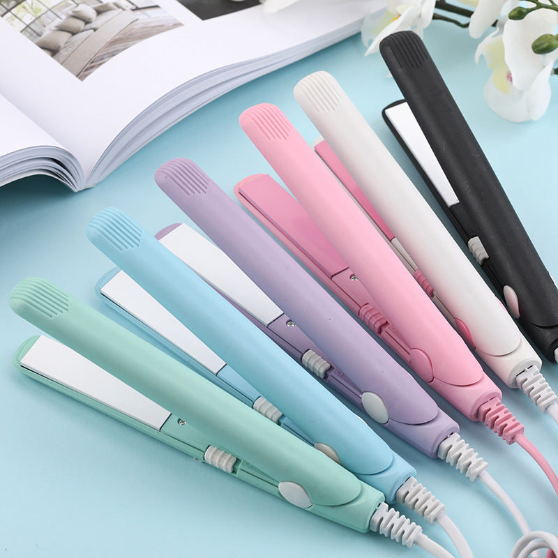 Hair Curler And Straightener Dual-use Ceramic Hair Perm Electric Hair Straightener 