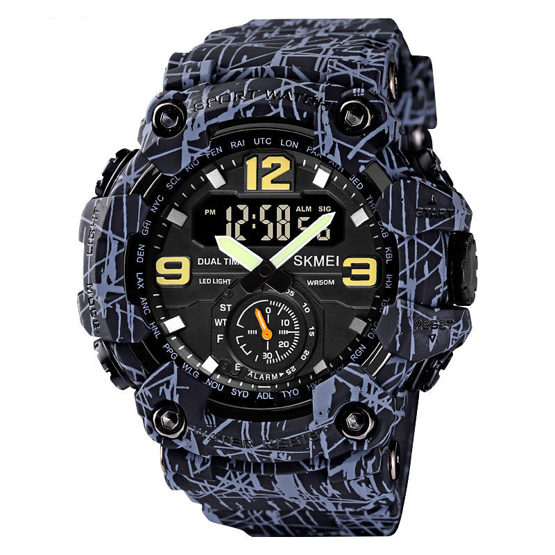 European And American Style Men's Outdoor Mountaineering Watch For Students