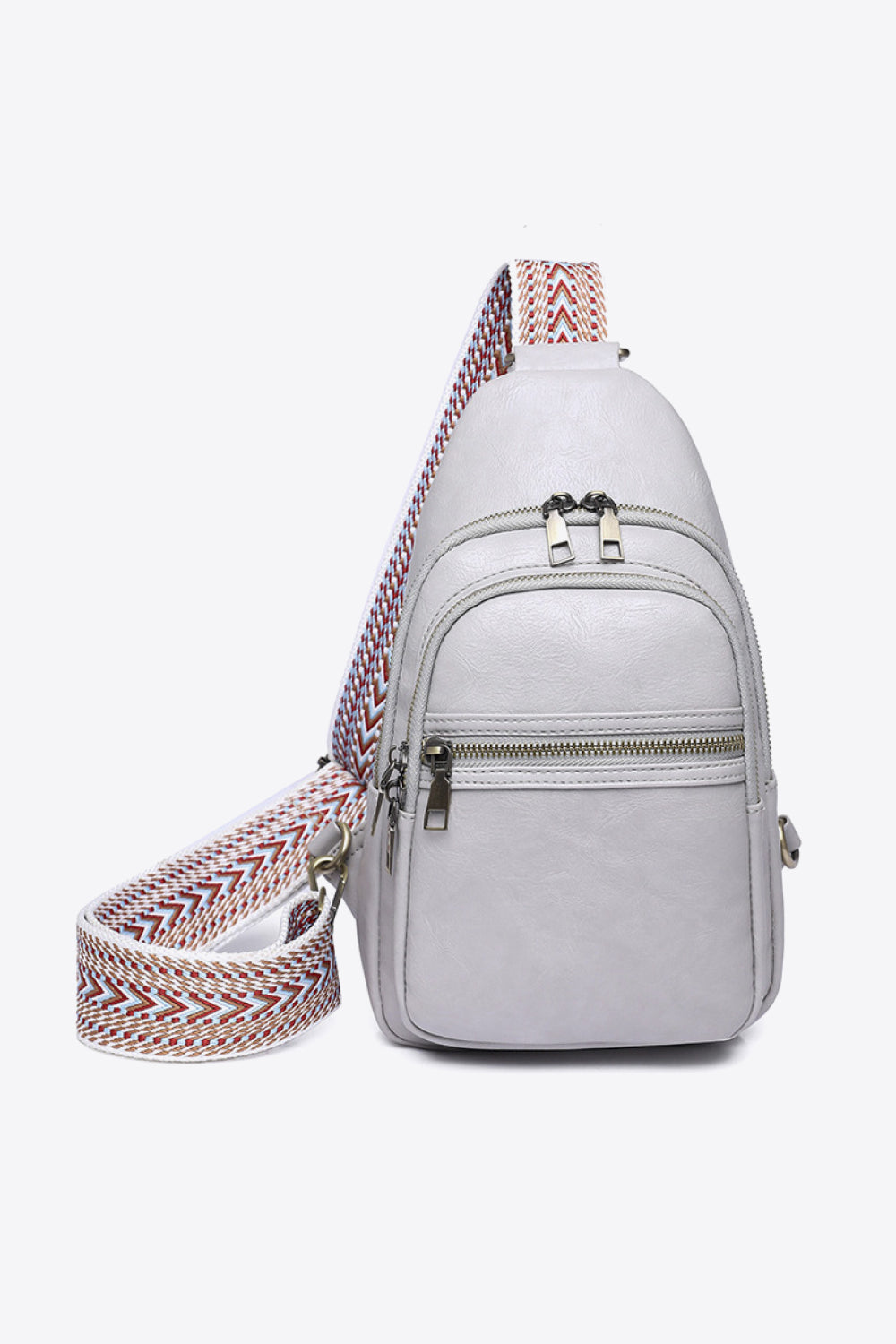 Adored It's Your Time PU Leather Sling Bag - Babbazon bag