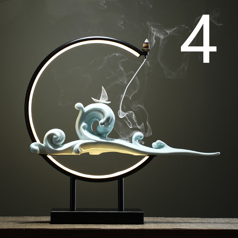 Zen Backflow Hanging Incense Burner Ornaments