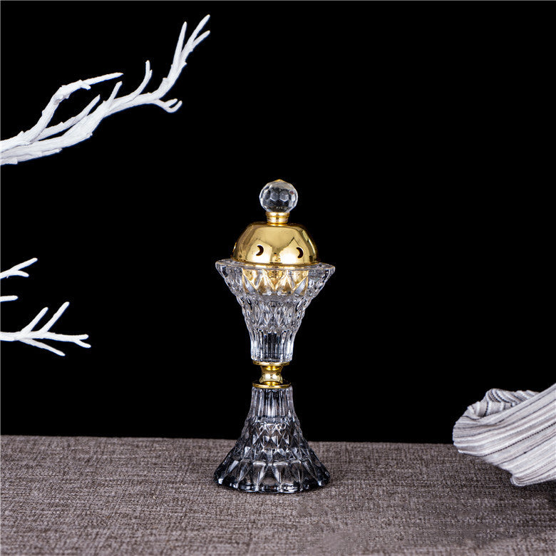 Crystal Incense Burner Burns Incense Pills Directly