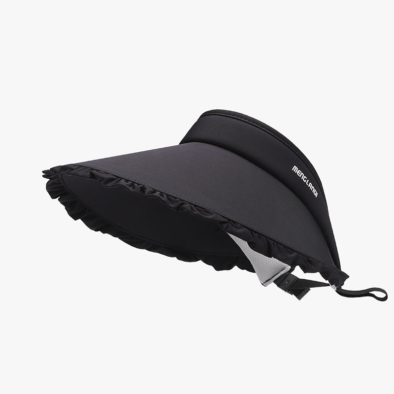 Frill Adjustable Ice Silk Sun Hat - Babbazon New Products