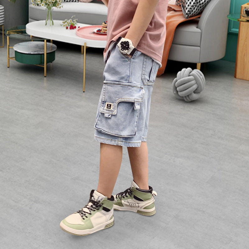 Casual Summer Thin Western Style Boy Shorts