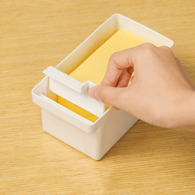 Butter Storage Quantitative Cutting Cheese Crisper 