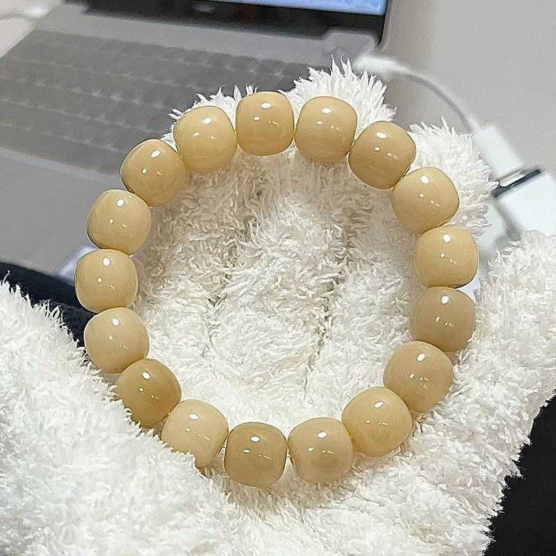 Gradient Bodhi Root Manju Buddha Beads Bracelet