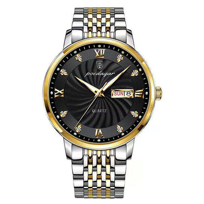 Men's Steel Strap Watch Luxury Trend