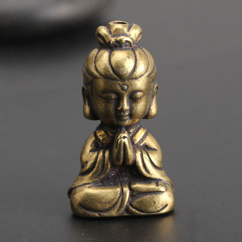 Antique Pure Copper Buddha Ornaments And Crafts