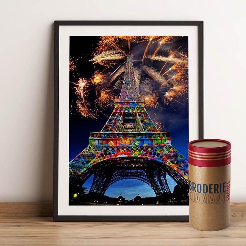 Eiffel Tower Diamond Painting Embroidery Kit