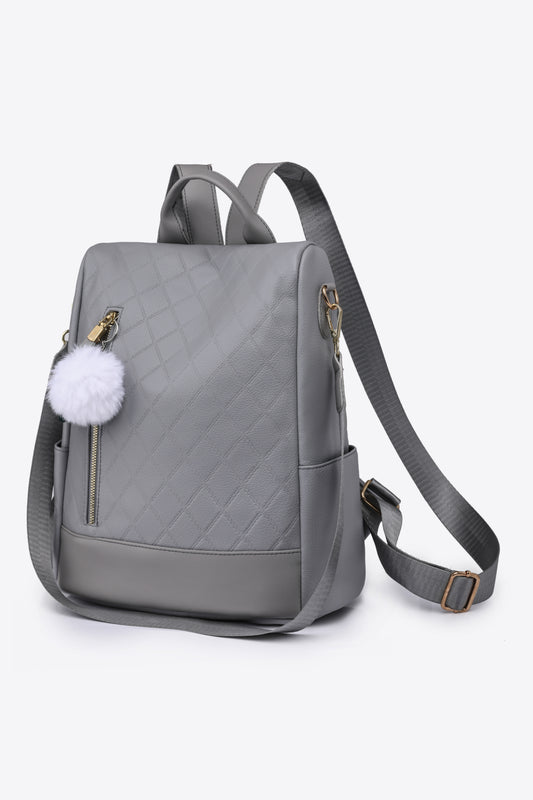 Pum-Pum Zipper Backpack 