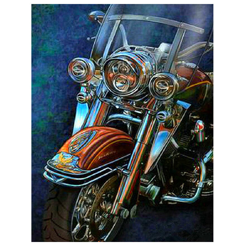 Motorcycle Diamond Painting Abstract Art Embroidery Decoration