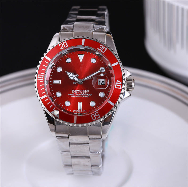 Steel strap fashion watch men's watch steel belt watch