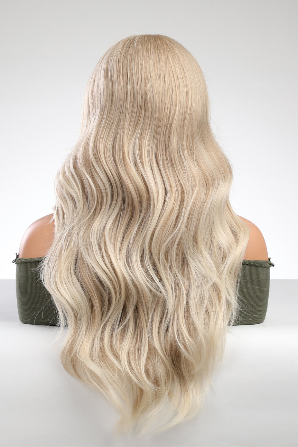 13*2" Lace Front Wigs Synthetic Long Wave 25" 150% Density 