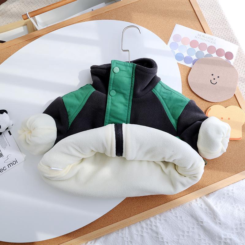 Children's Polar Fleece And Fleece Thickened Coat