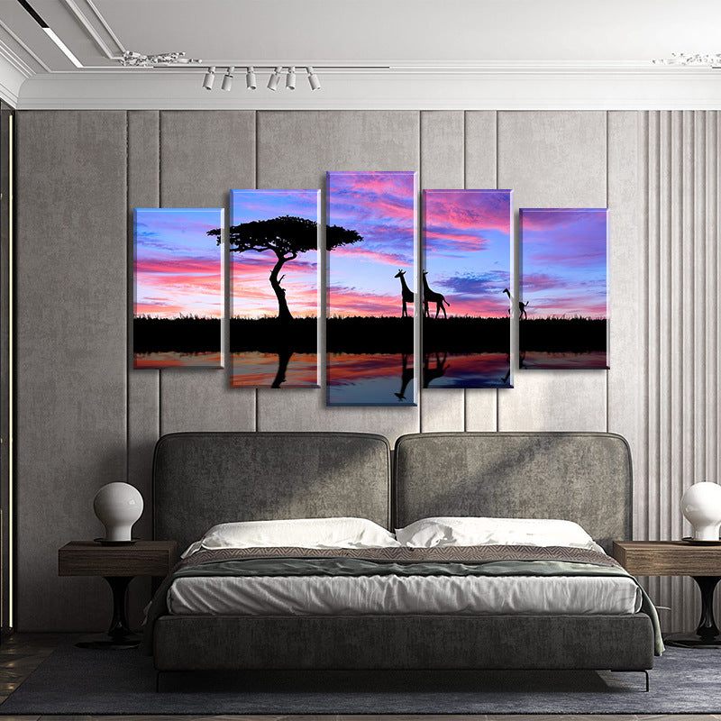 A Variety Of Custom Horse Photography Landscape Silhouette Decorative Paintings