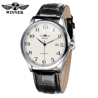 Fashion Simple Stainless Steel Men's Business Watch