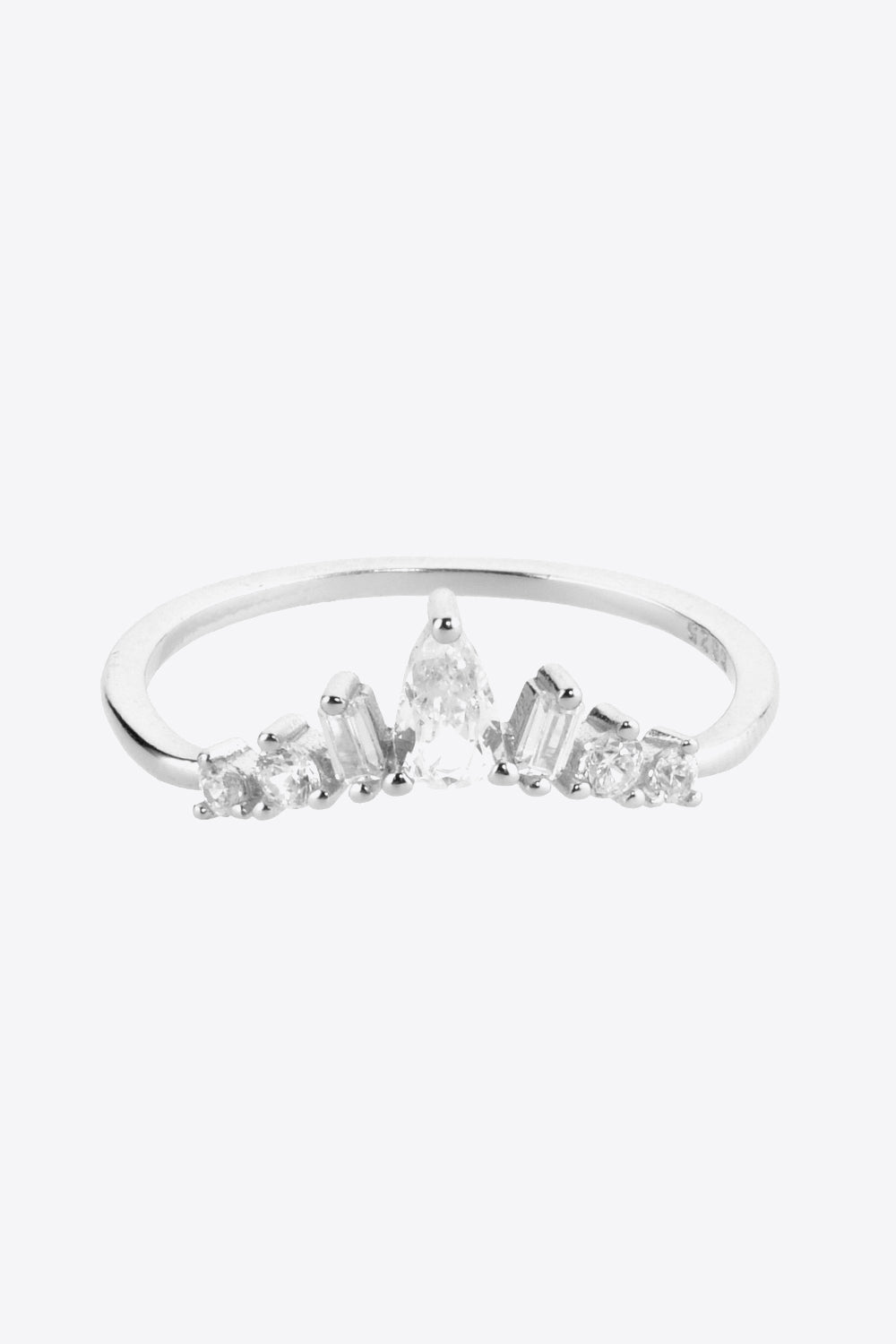 Zircon 925 Sterling Silver Ring 