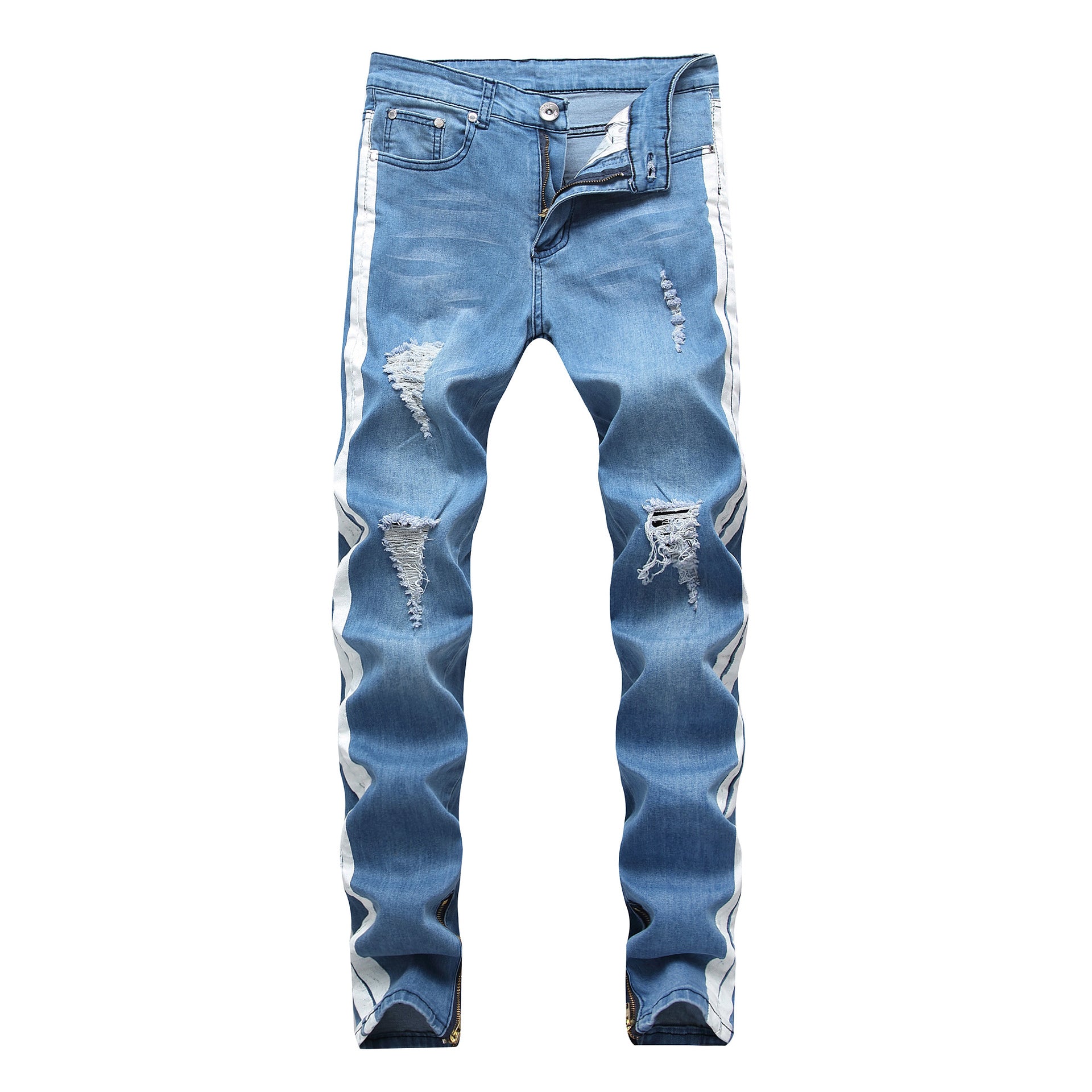 Fashion Men's Small Feet Denim Trousers