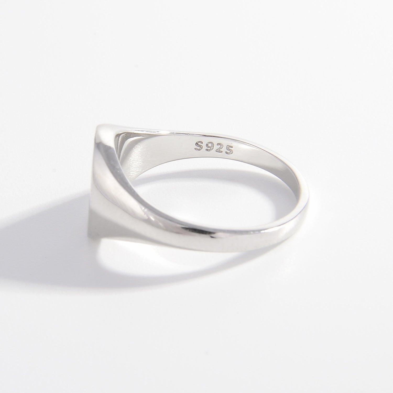 925 Sterling Silver Signet Ring 