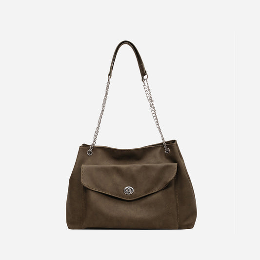 PU Leather Shoulder Bag 