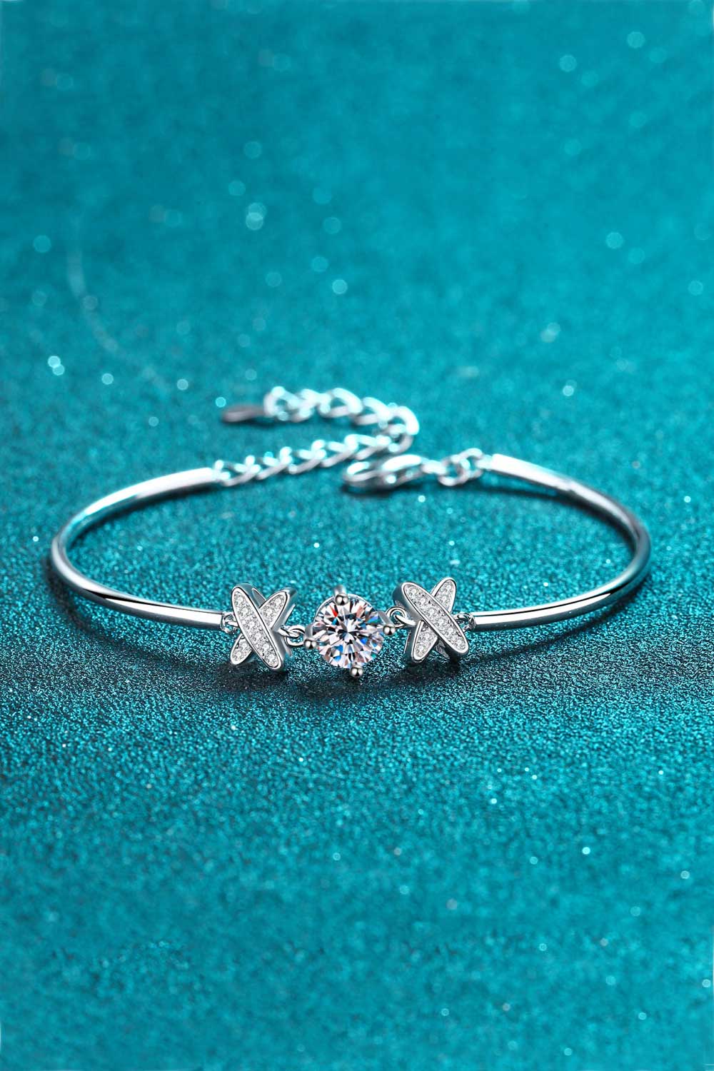 Adored Happy State of Mind 1 Carat Moissanite Bracelet 