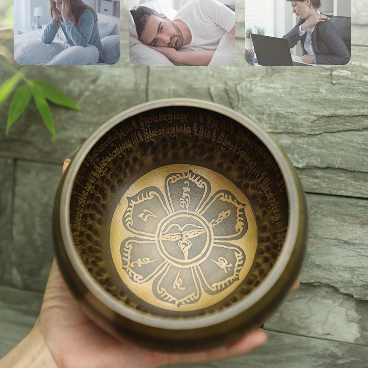 Nepal Handmade Yoga Meditation Bowl