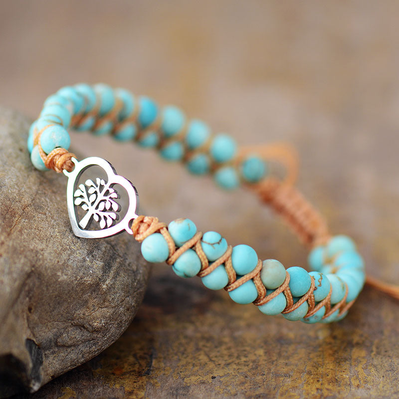 Turquoise Beaded Bracelet 