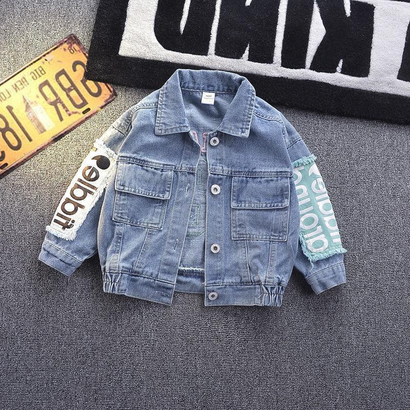 Autumn Fashionable Boys' Coat Denim Suit