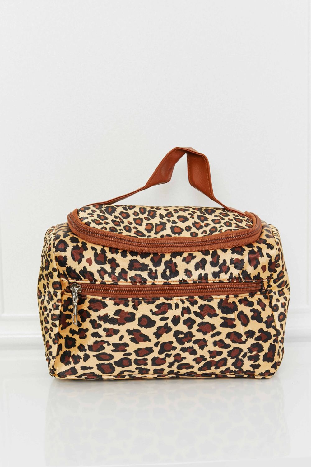 Printed Makeup Bag with Strap 