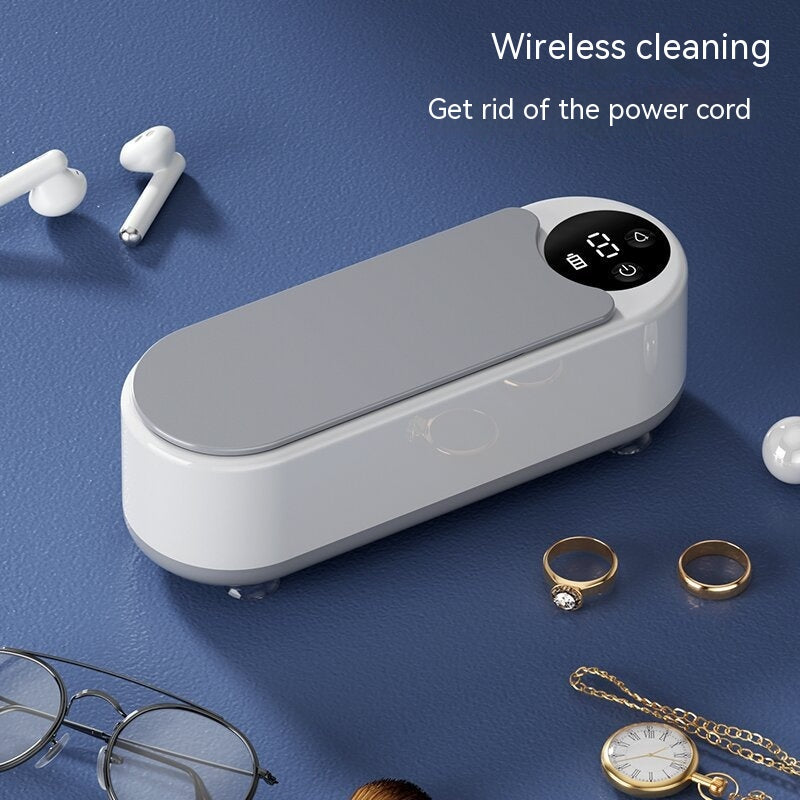 Glasses Washing Machine Ultrasonic Display Household Portable Small Automatic Cleaning Device 