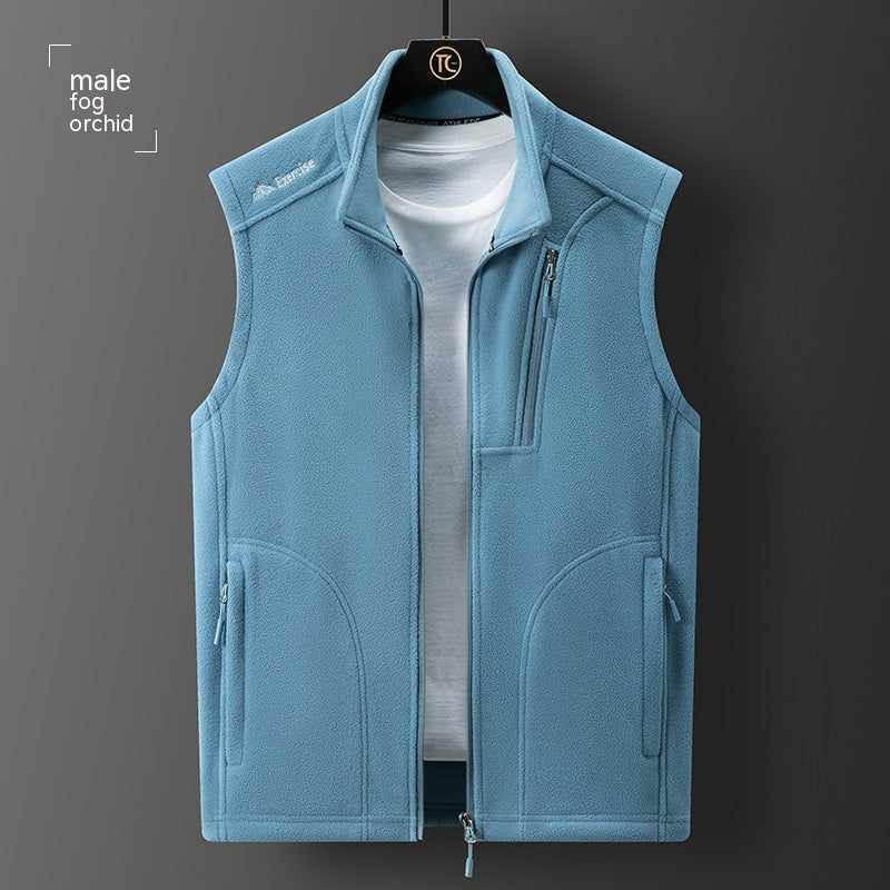 Fleece Loose Polar Fleece Vest 